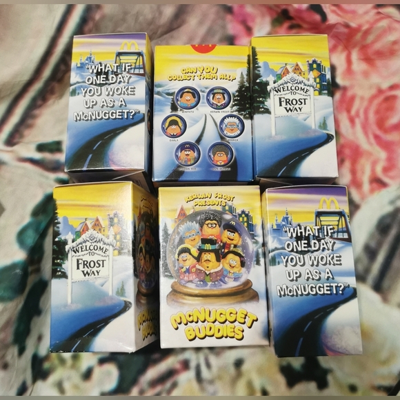 SEALED McDonalds 2023 The Artist Box  McNugget Buddies Complete set of 6 NIB - Picture 3 of 7